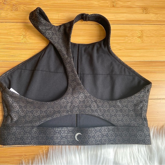 ZYIA Flower Power Black Printed Sports Bra Size Small - Picture 5 of 7